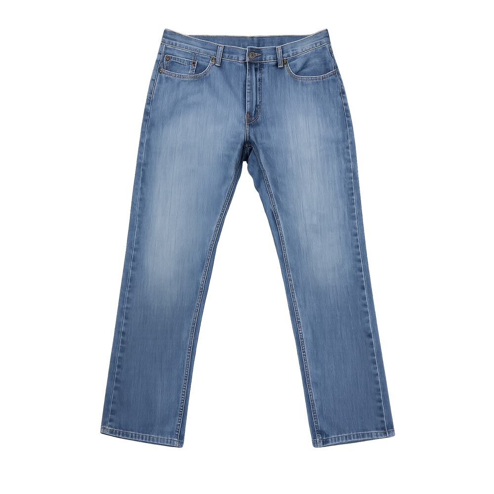 Levi’s 559 Relaxed Straight Leg Comfort Jeans 38x30 Medium Wash Casual Classic